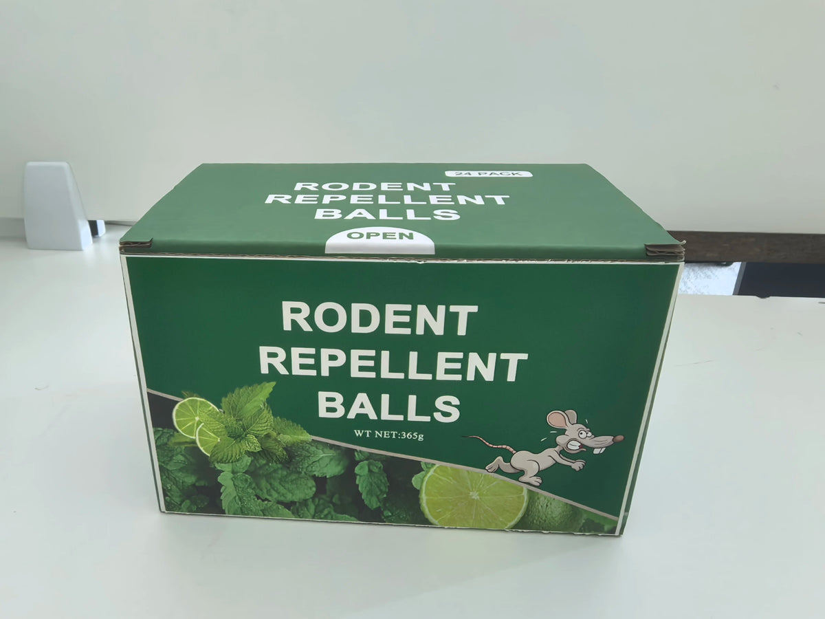 Mosquashield Peppermint Rodent Repellent Balls for Natural Pest Control