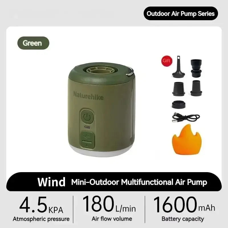 Naturehike Portable Rechargeable Air Pump For Camping And Travel