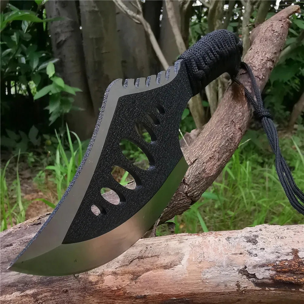Doom Blade Camping Axe And Knife With Steel Blades