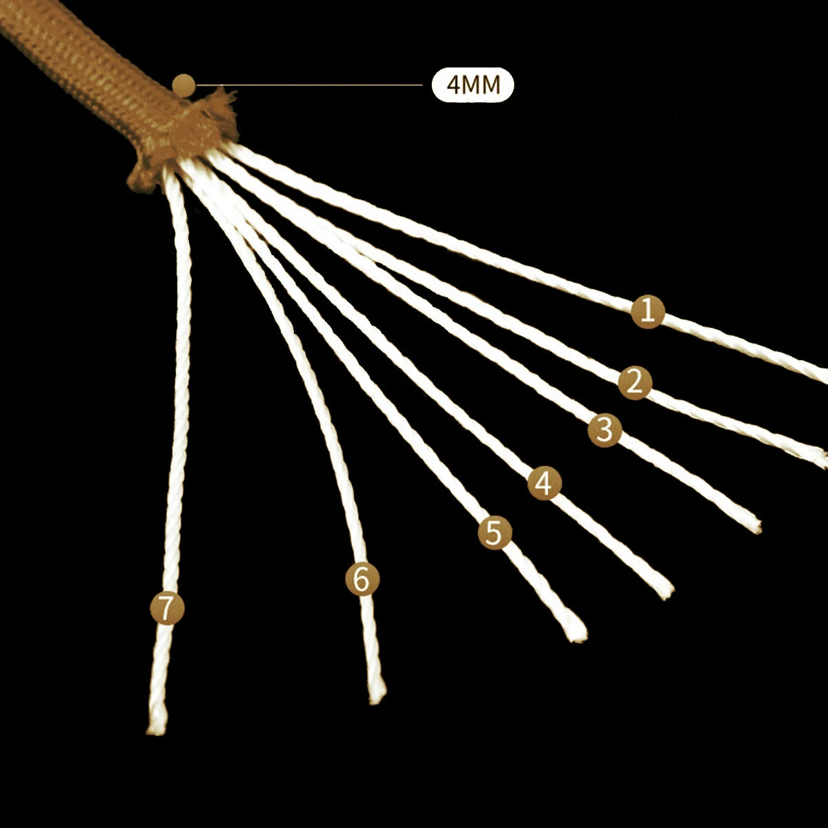 550 Paracord Rope for Camping Survival and Outdoor Gear