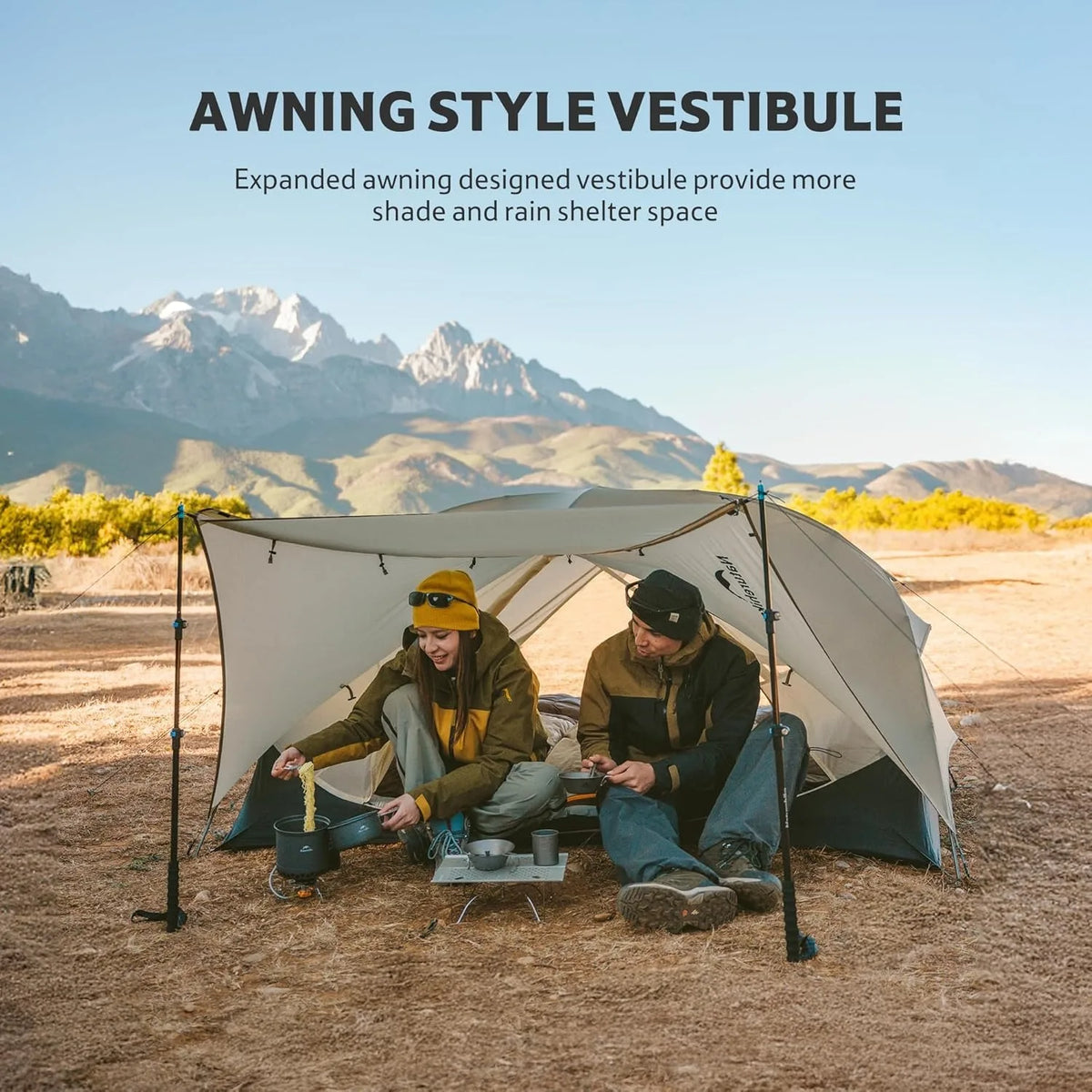 Naturehike Mongar Ultralight Waterproof Backpacking Tent For Hiking