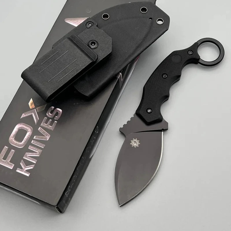 FOX Fixed Blade Outdoor Camping and Hiking Survival Knife