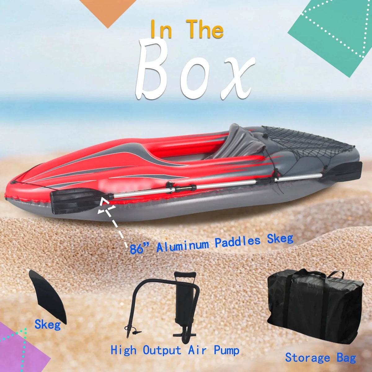 HHSJZWCY Inflatable Kayaot Fishing Boat For Lakes And Rivers
