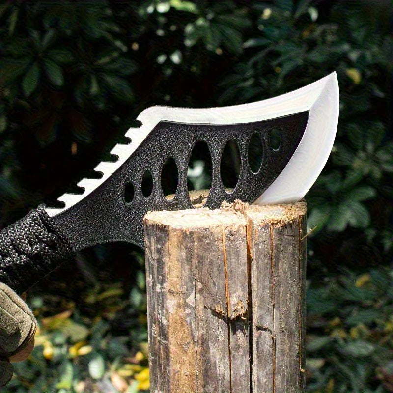 Doom Blade Camping Axe And Knife With Steel Blades