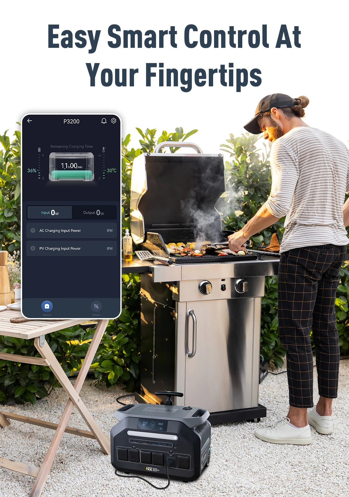 IEE Portable Solar Power Station for Home Backup and Camping