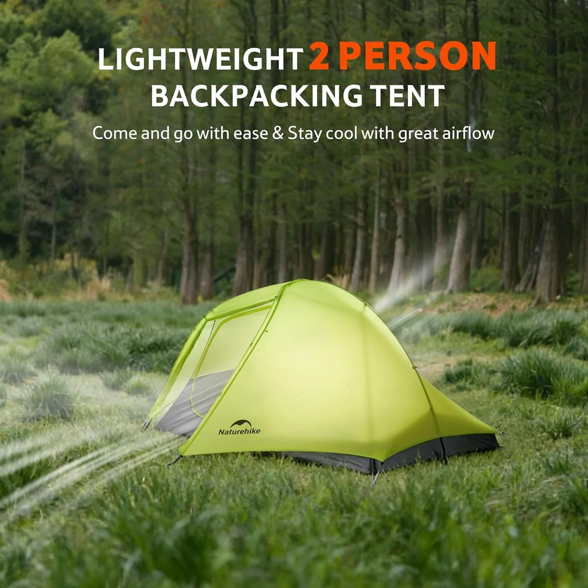 Naturehike Star Trail EXT Ultralight Hiking Tent With Rain Protection