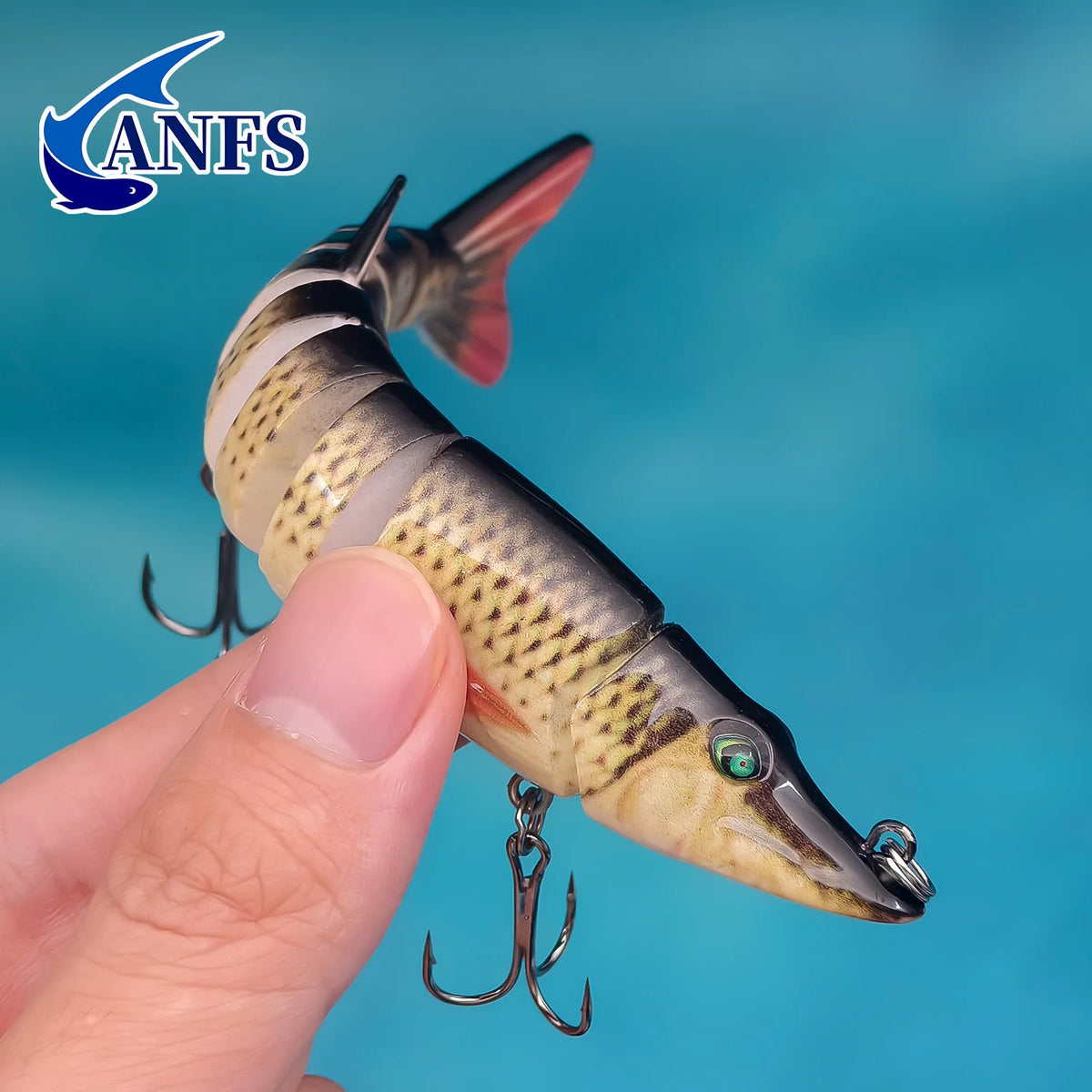 ANFS Multi Jointed Swimbait Fishing Lures For Freshwater And Saltwater