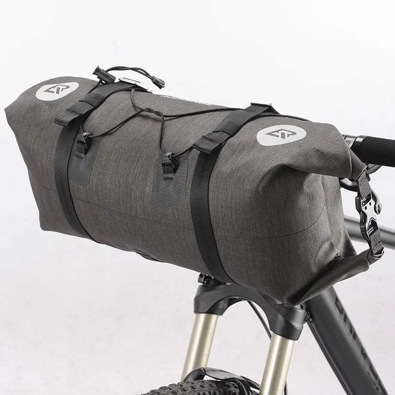 ROCKBROS Waterproof Bike Front Handlebar Bag Set With Reflective Storage