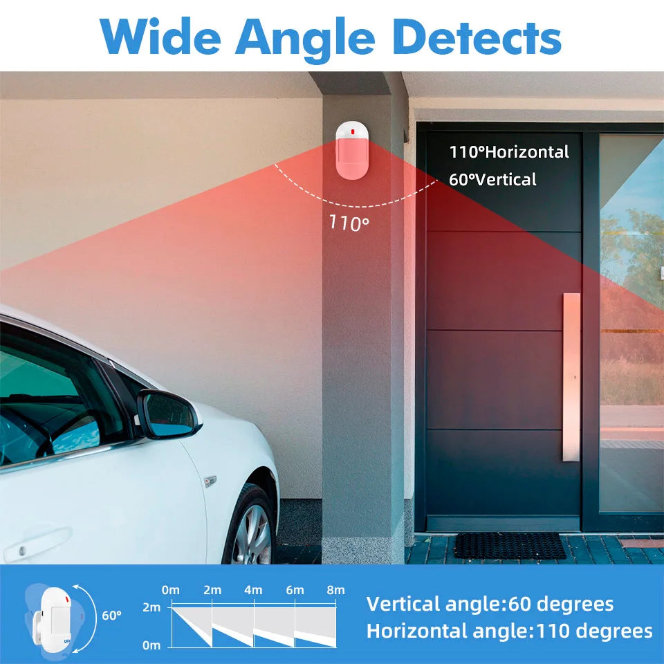 KERUI Smart WiFi Home Security Alarm System Kit With Sensors