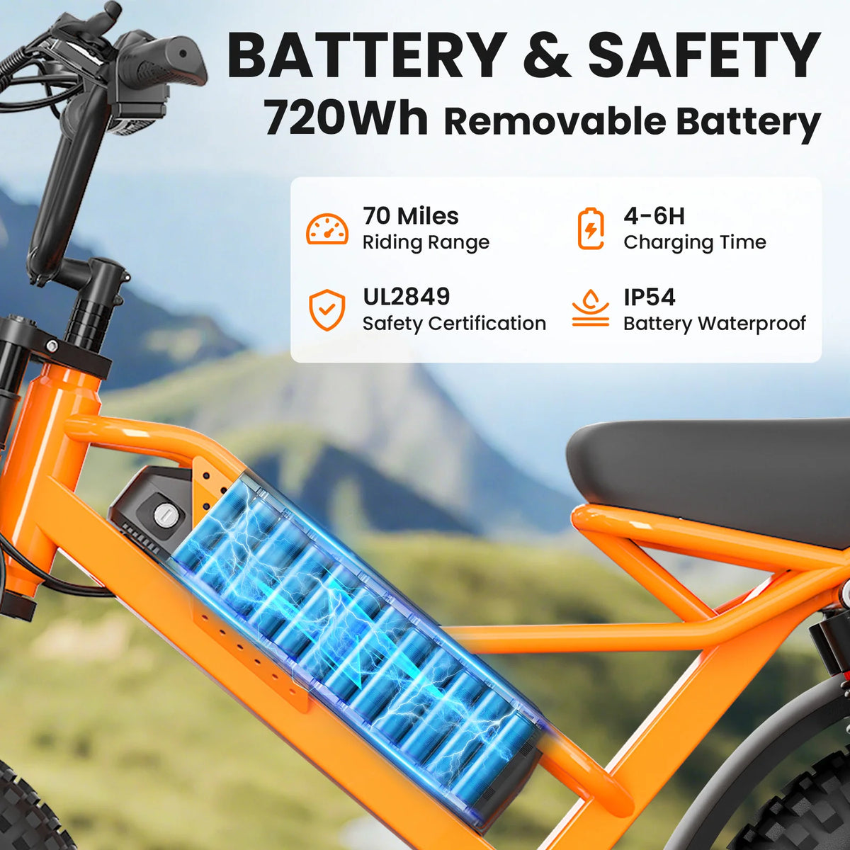 EILLEO SPACEWALK 1500W All Terrain Fat Tire Electric Bike