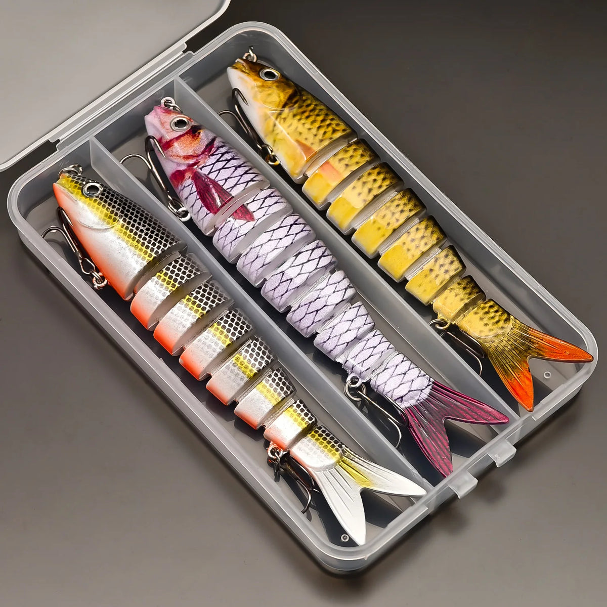 ANFS Multi Jointed Swimbait Fishing Lures For Freshwater And Saltwater