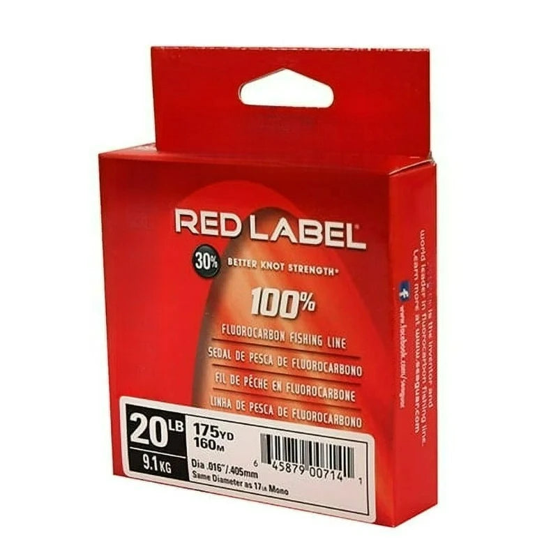 Red Label Fluorocarbon Fishing Line for Ocean Boat Fishing