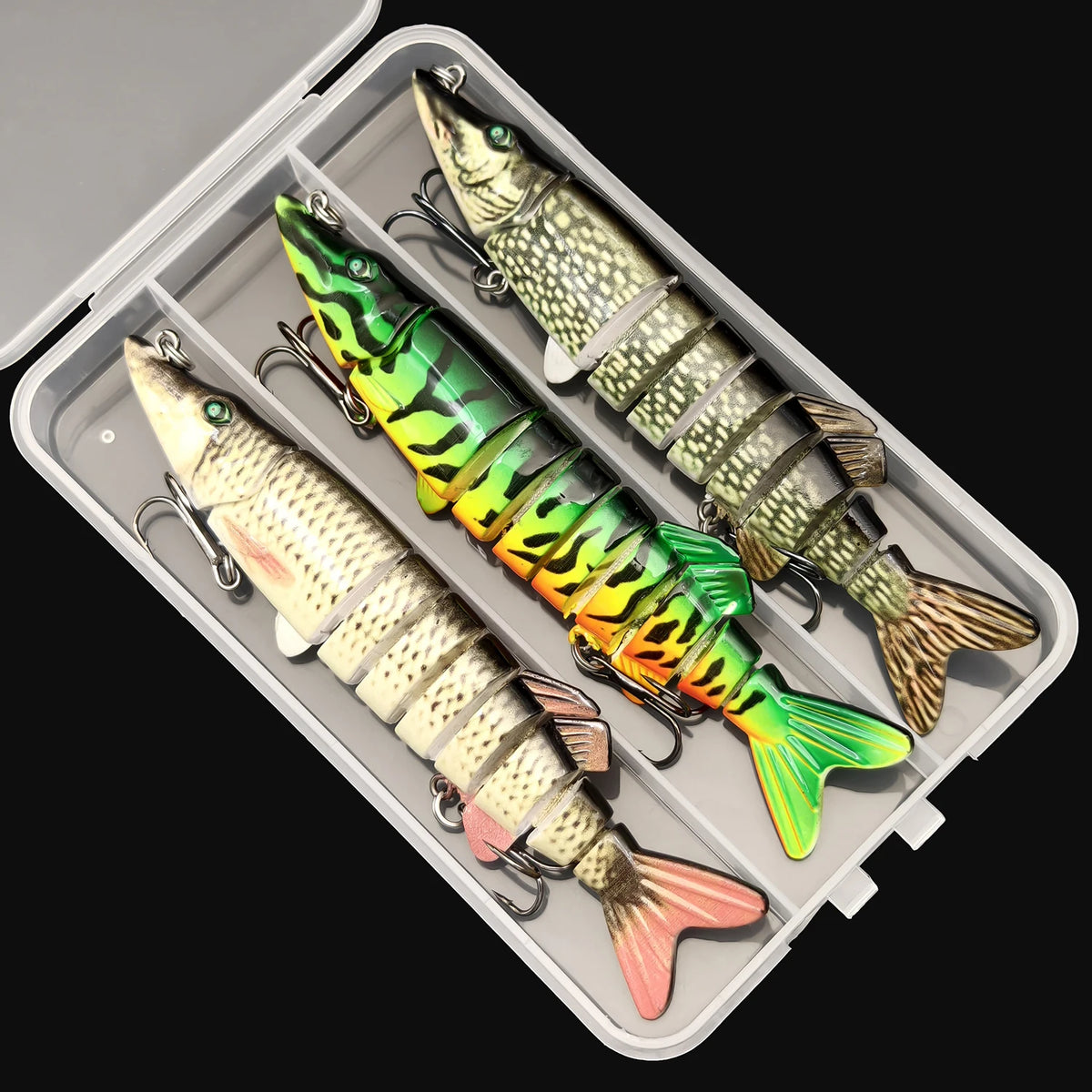 ANFS Multi Jointed Swimbait Fishing Lures For Freshwater And Saltwater