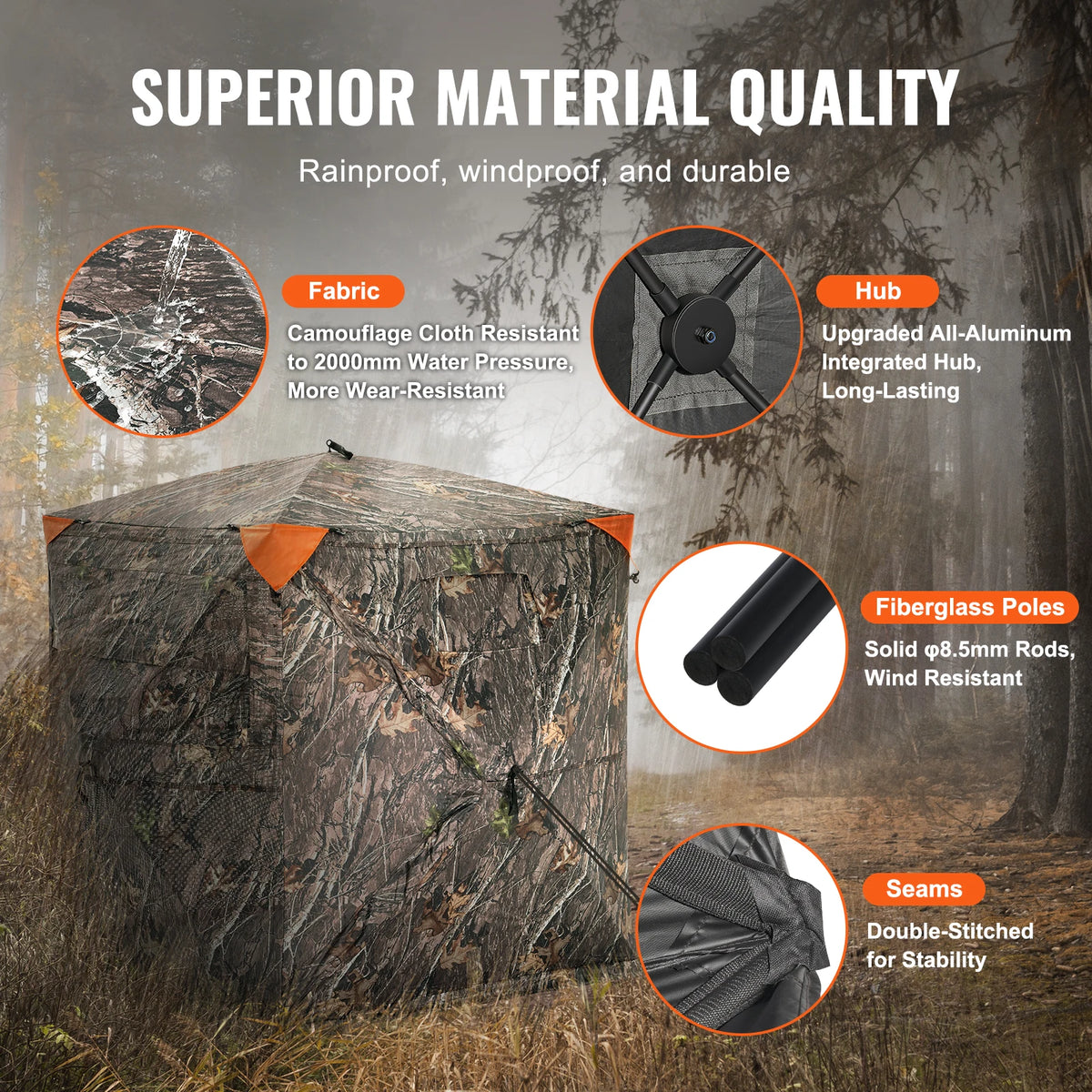 SucceBuy See Through Hunting Blind For Turkey And Deer Hunting