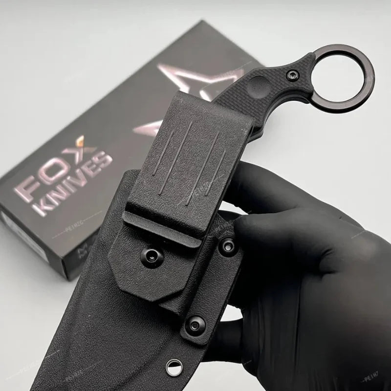 FOX Fixed Blade Outdoor Camping and Hiking Survival Knife