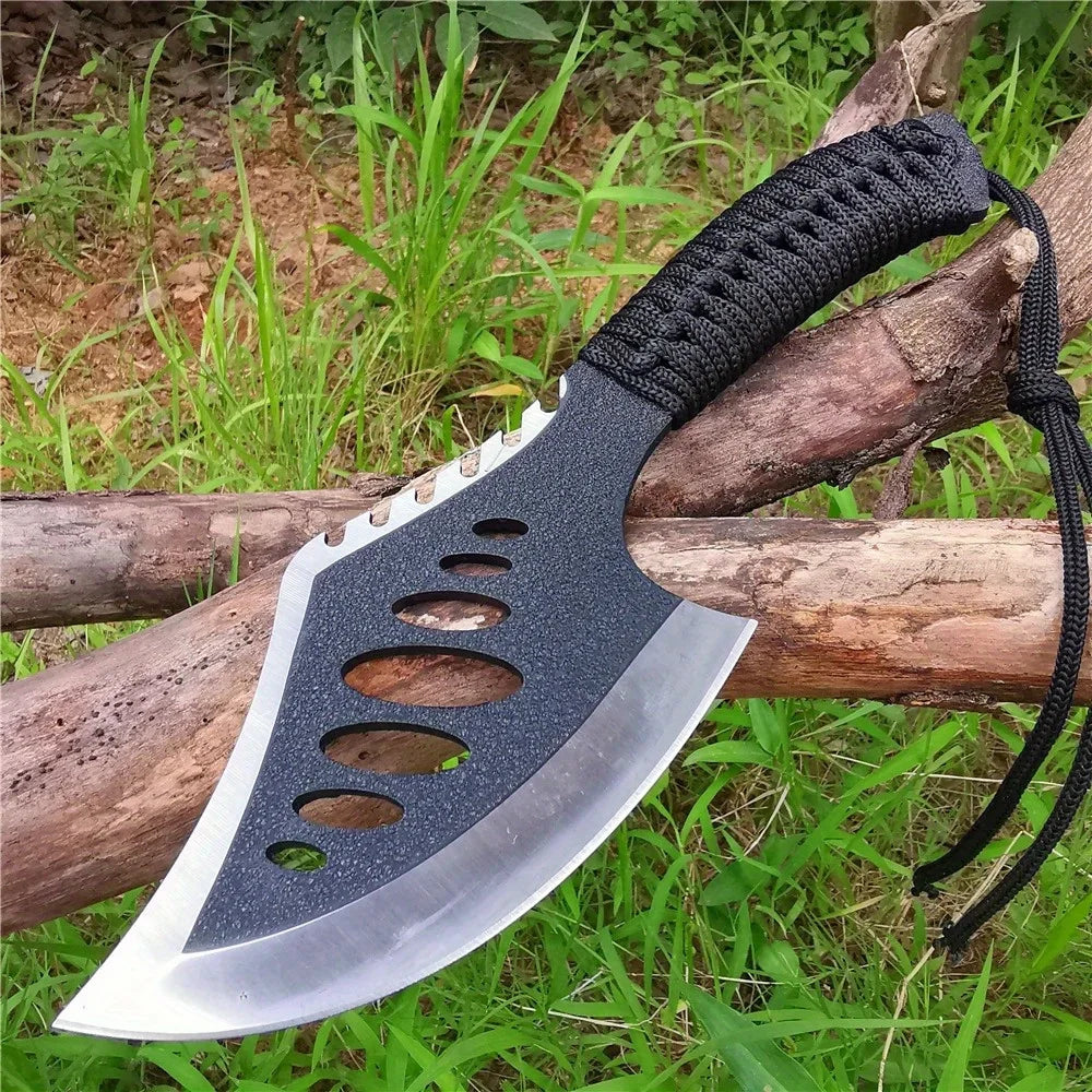 Doom Blade Camping Axe And Knife With Steel Blades