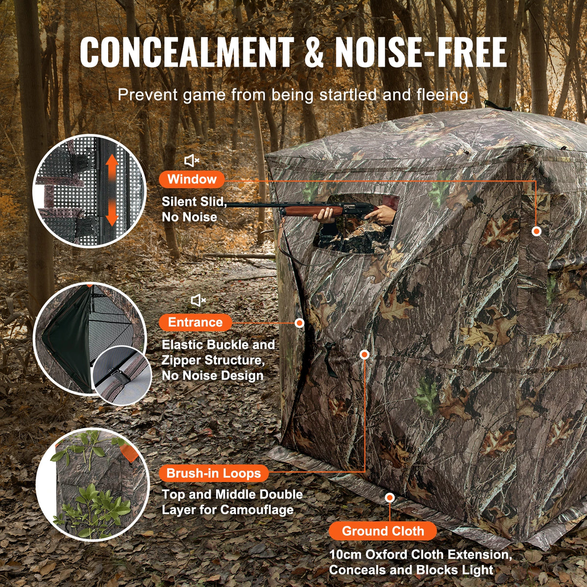 SucceBuy See Through Hunting Blind For Turkey And Deer Hunting