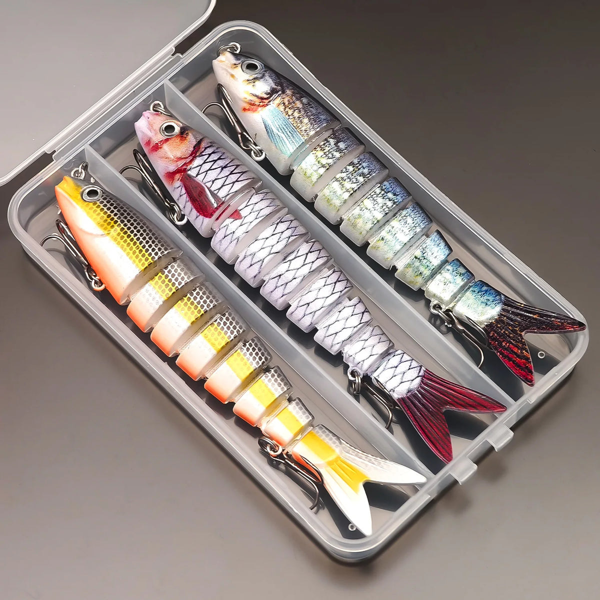 ANFS Multi Jointed Swimbait Fishing Lures For Freshwater And Saltwater