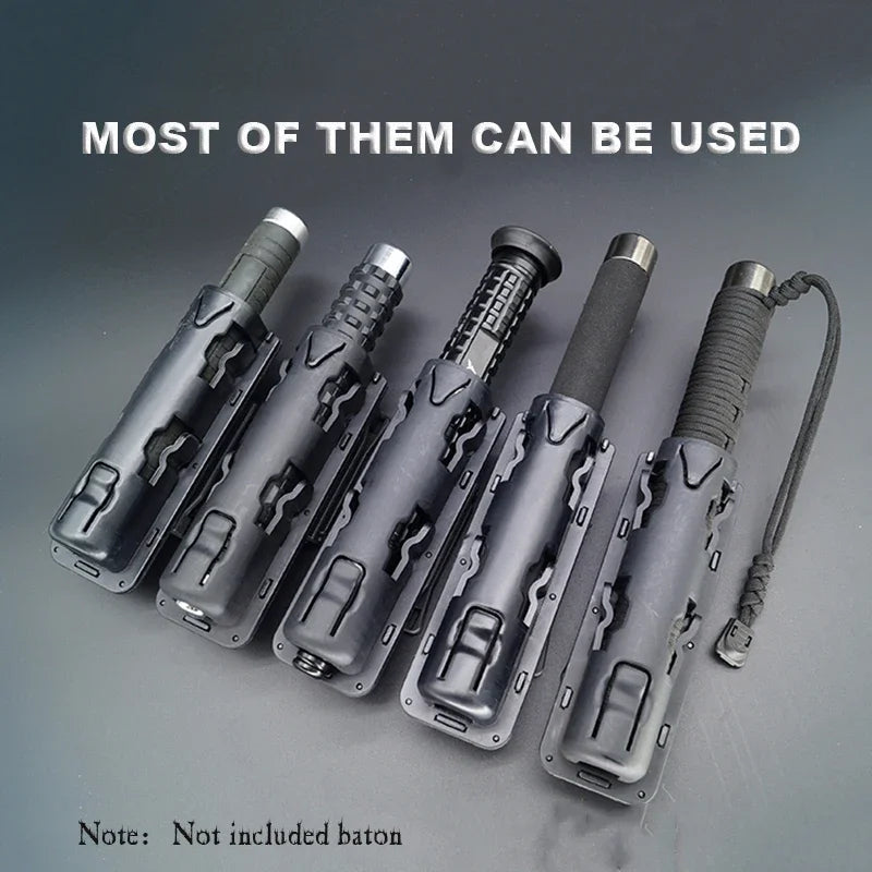 Universal Retractable Baton Holster Case With 360 Degree Rotation