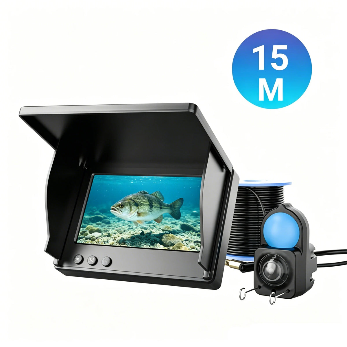Underwater Fishing Camera With Monitor And Night Vision Fish Finder