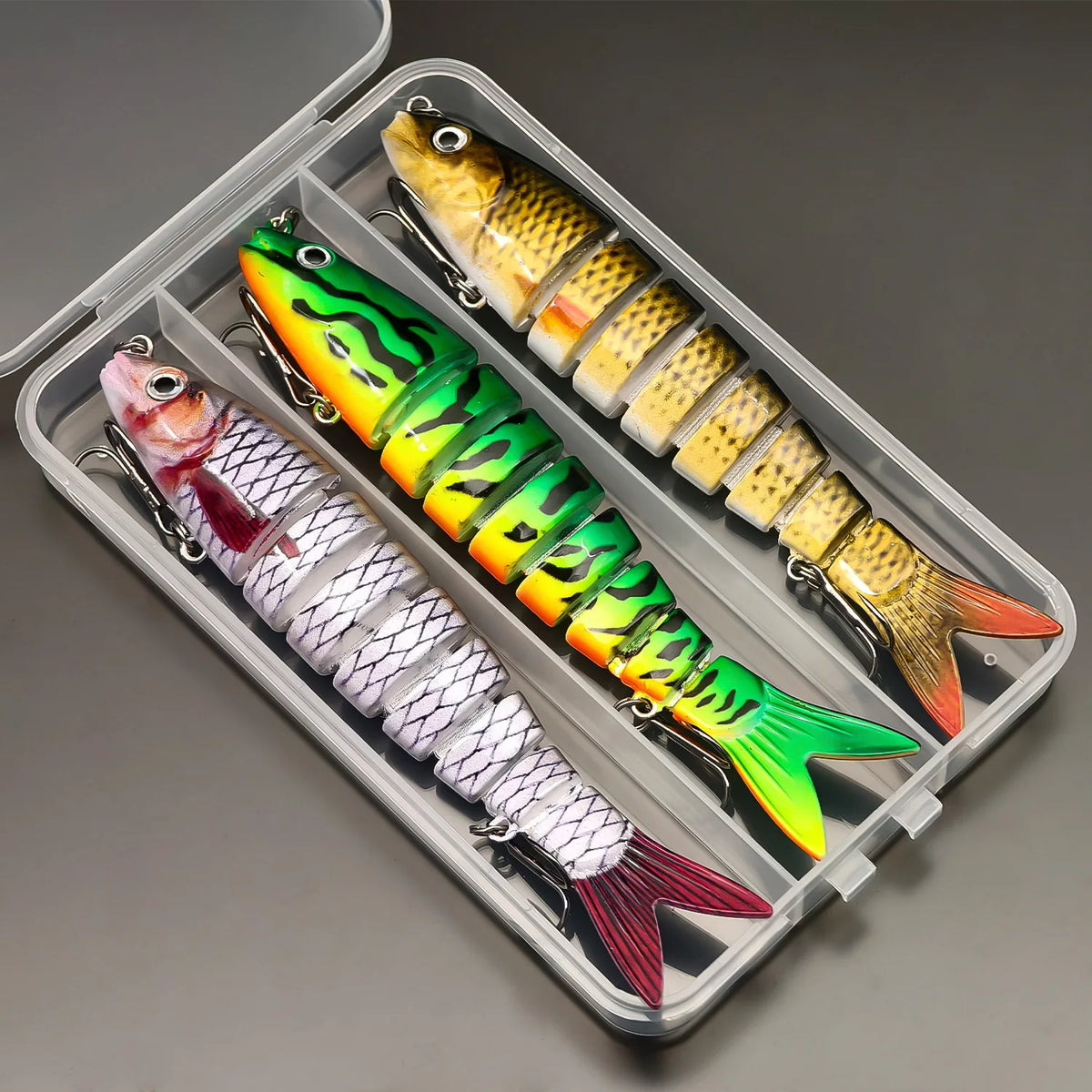 ANFS Multi Jointed Swimbait Fishing Lures For Freshwater And Saltwater