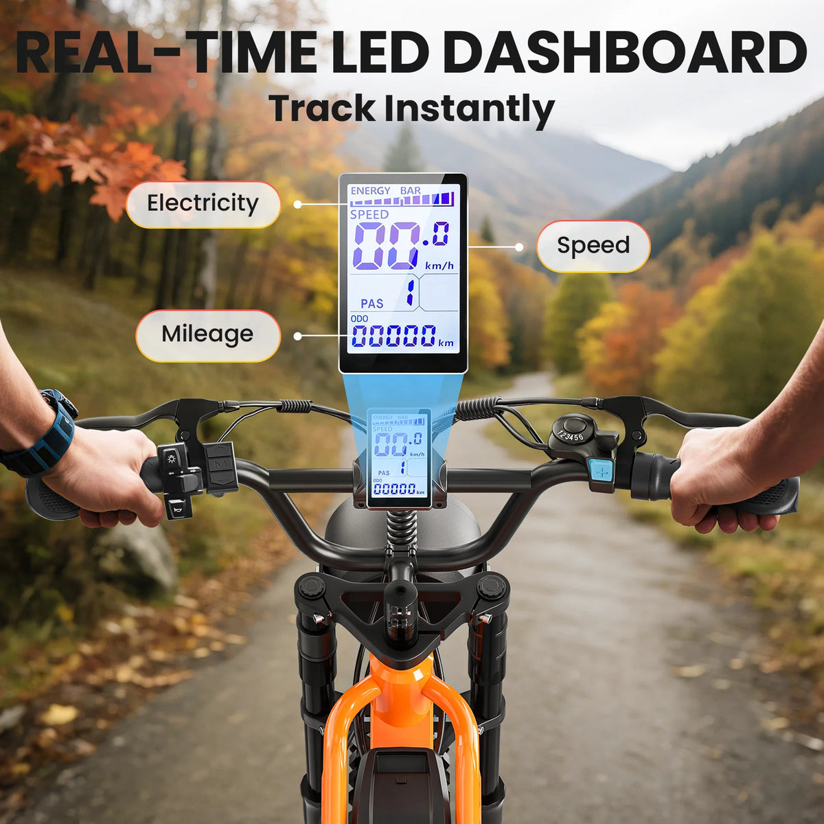 EILLEO SPACEWALK 1500W All Terrain Fat Tire Electric Bike