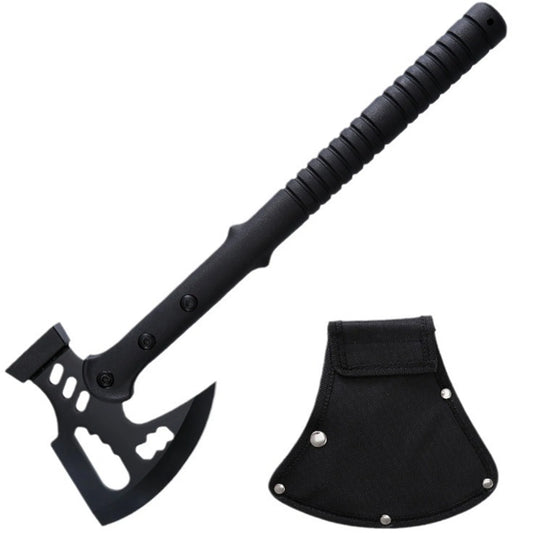Premium One Piece Stainless Steel Survival Axe Includes Protective Sheath