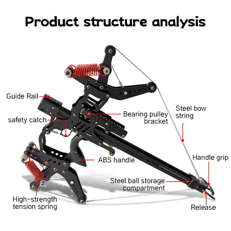 Apocalypse Terminator 50 Round Burst Hunting Bow With Adjustable Weight