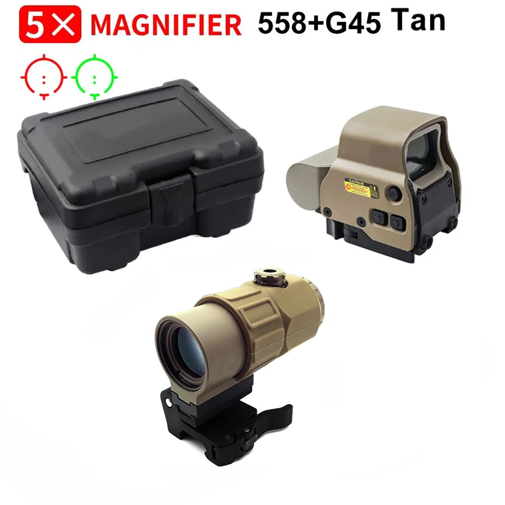 Bestsight Model 558 Holographic Collimator Sight With Quick Detach Lever