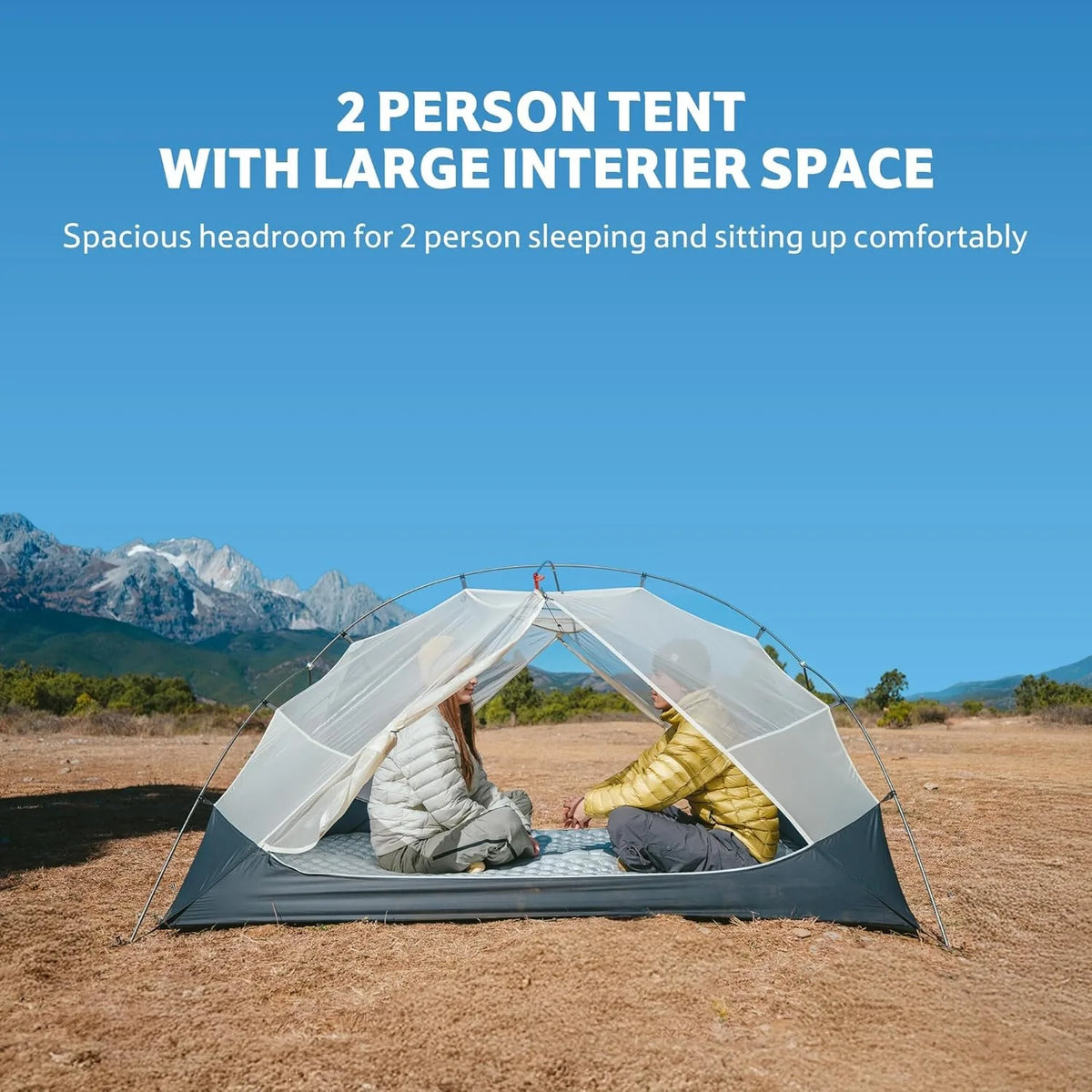 Naturehike Mongar Ultralight Waterproof Backpacking Tent For Hiking