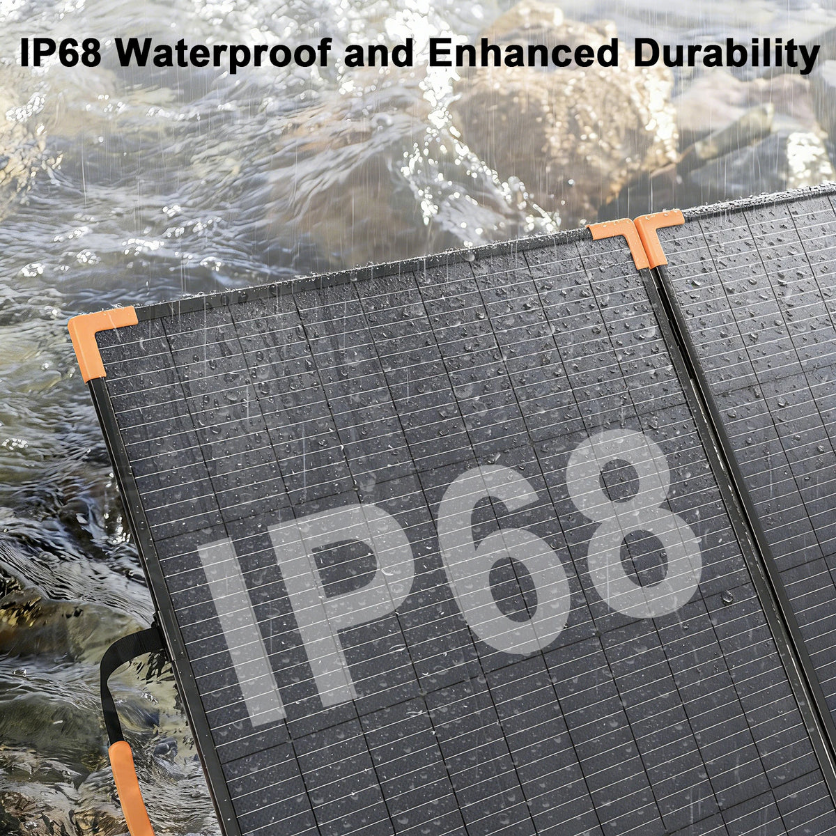 Mhpowos 400W Bifacial Foldable Solar Panel Portable Charger
