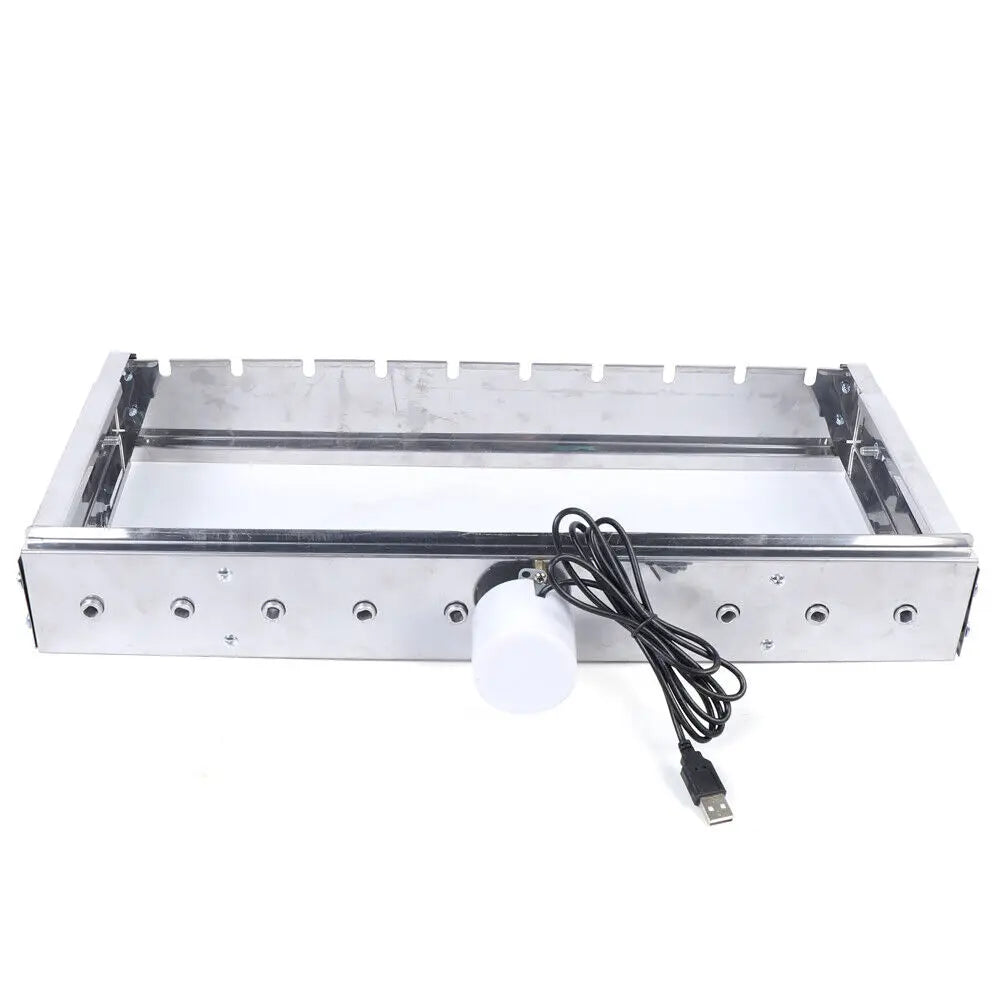 Bymaocar Automatic Rotating Rotisserie BBQ Grill Skewers Set