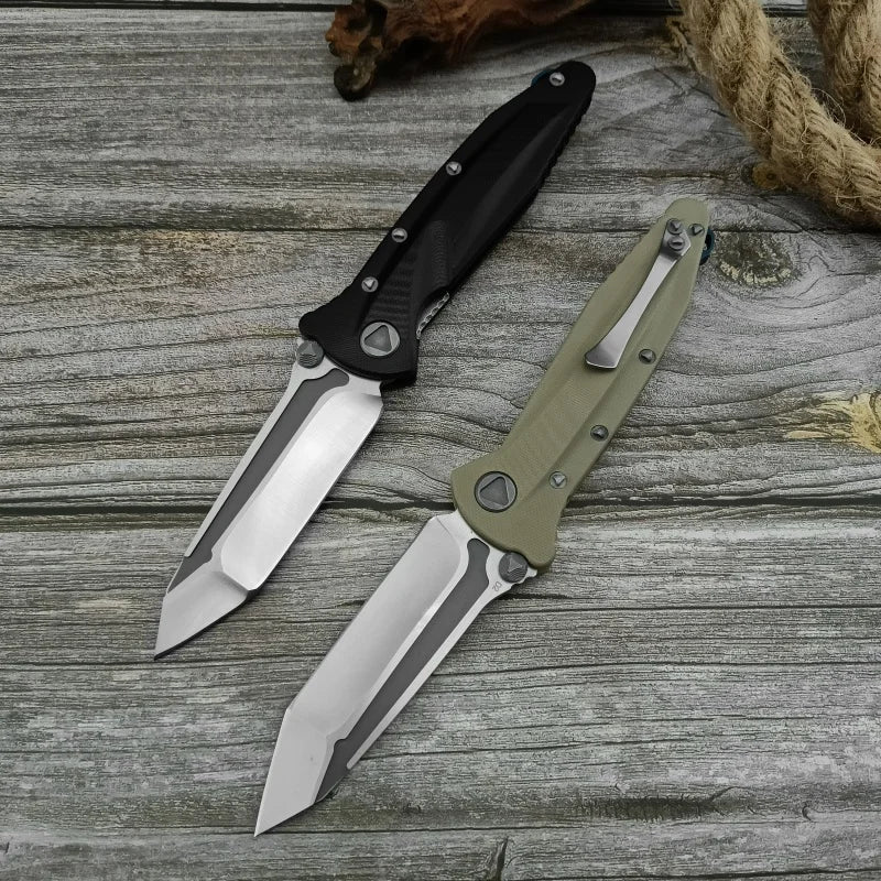 DIY Folding Knife D2 Blade G10 Handle Outdoor Camping Multitool