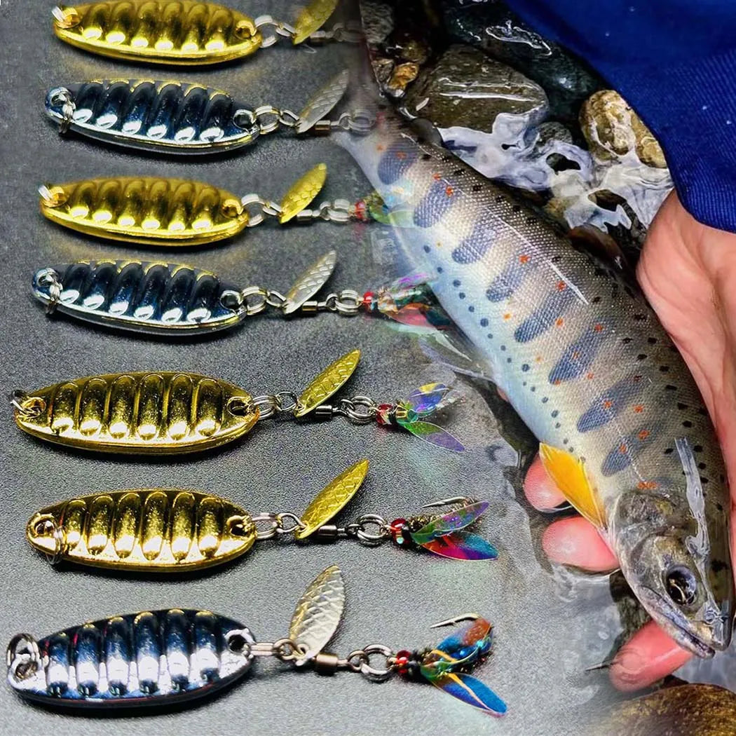 Handmade Fly Fishing Flies Kit With Dry Wet Nymphs Streamers