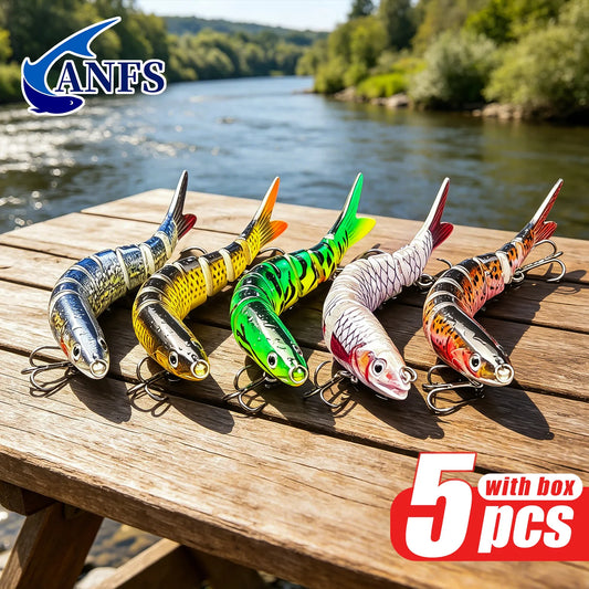 ANFS Jointed Sinking Swimbait Fishing Lures With Realistic Design