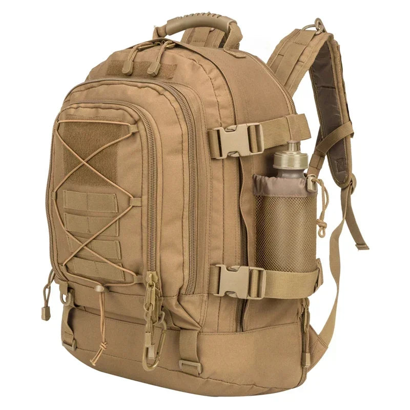 LQARMY Tactical Molle Backpack Military Waterproof Rucksack Hiking Camping