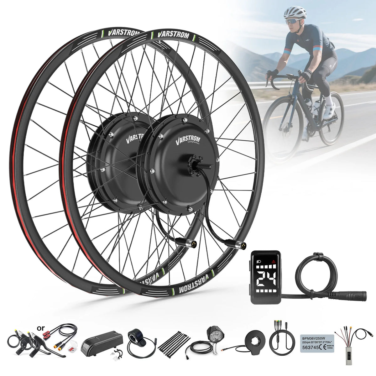 BAFANG Brushless Rear Hub Motor Cassette Drive for Electric Bicycle