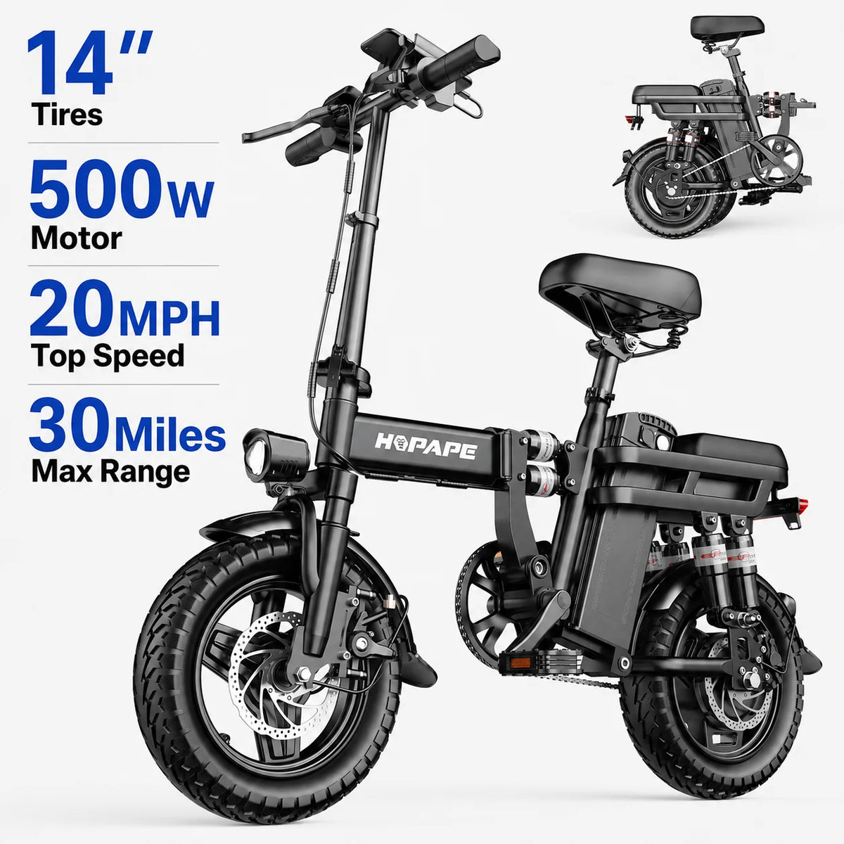Eoeotwo 1500W High Performance Electric Fat Tire Bike For Adults