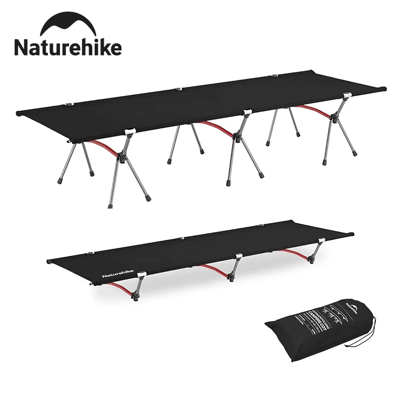 Naturehike Adjustable Height Folding Camping Cot For Travel