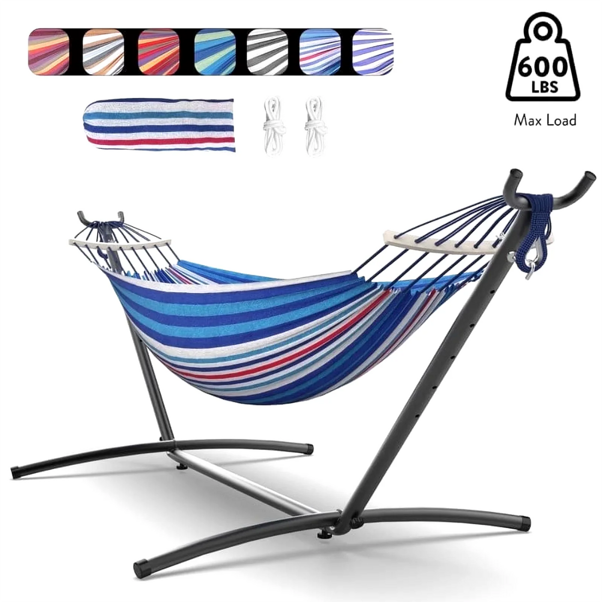 Gyroor Heavy Duty Adjustable Stand Hammock For Outdoor Relaxation