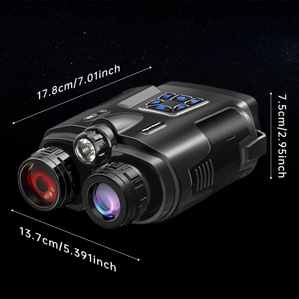 DIYIMIN 8X Digital Night Vision Binoculars For Outdoor Observation