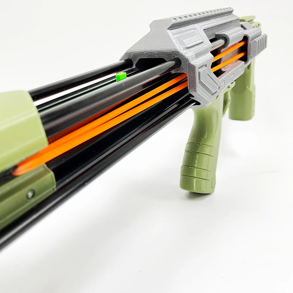 Automatic Slingshot With Continuous Launch For Arrow Hunting And Outdoors