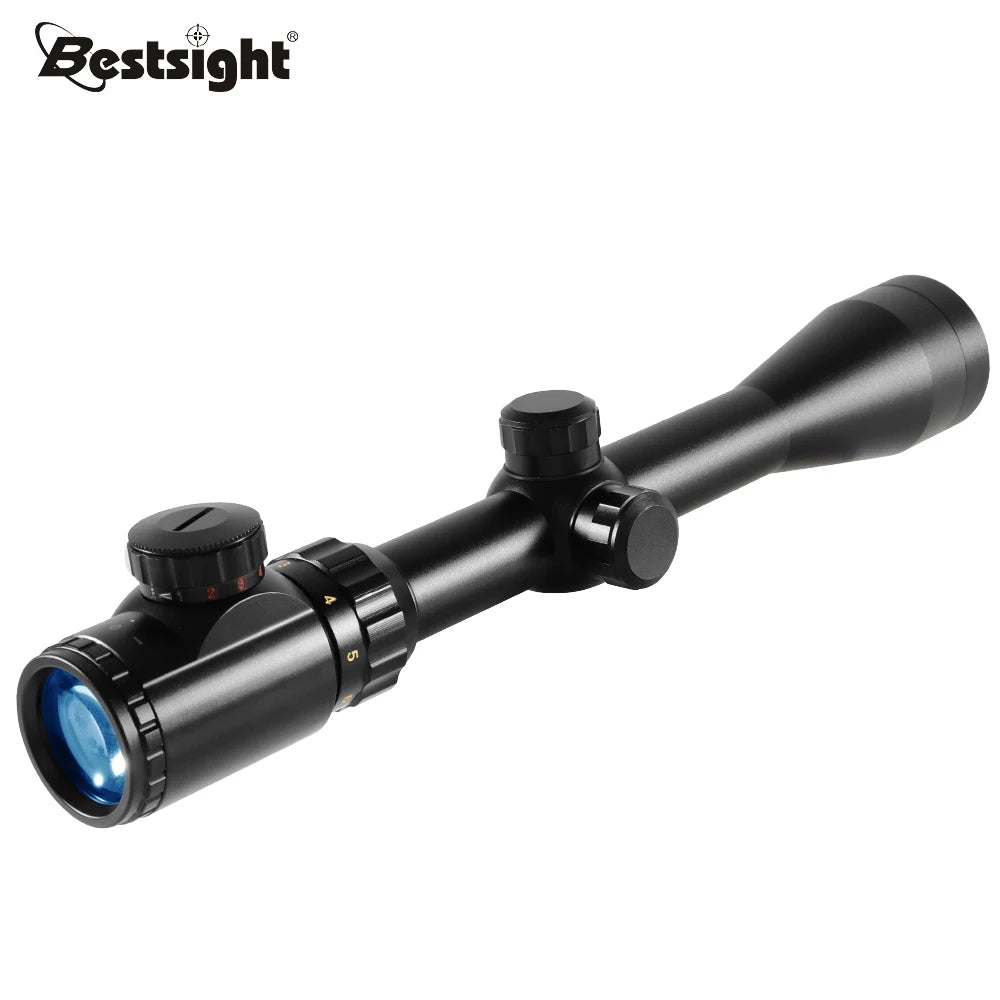 Illuminated Hunting Rifle Scope Mil Dot Reticle By Nabila
