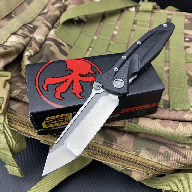 DIY Folding Knife D2 Blade G10 Handle Outdoor Camping Multitool