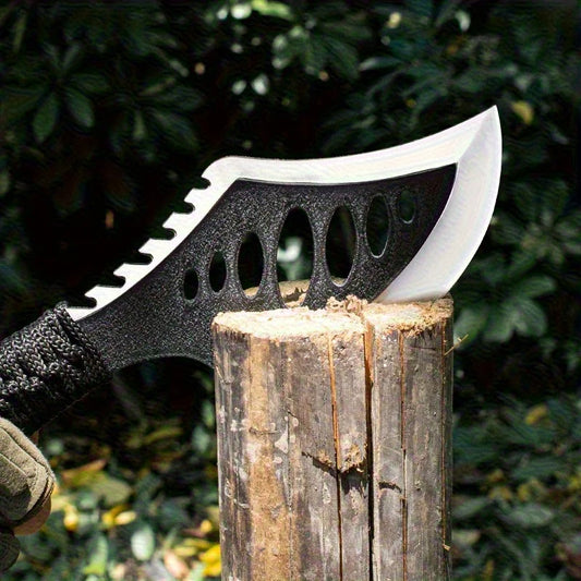 Doom Blade Camping Axe And Knife With Steel Blades