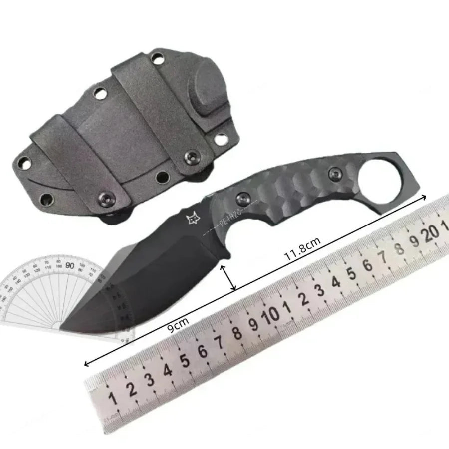 FOX Fixed Blade Outdoor Camping and Hiking Survival Knife