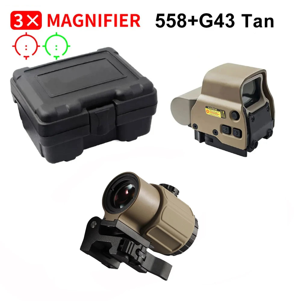Bestsight Model 558 Holographic Collimator Sight With Quick Detach Lever