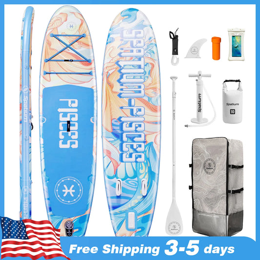 Spatium Touring Inflatable Stand Up Paddle Board For Adults