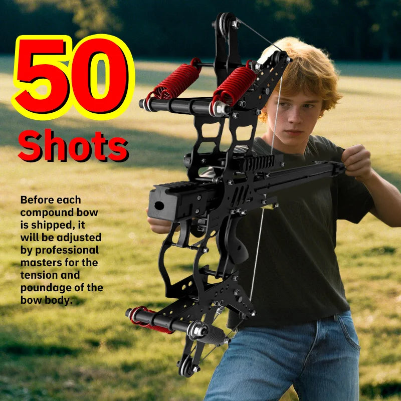 Apocalypse Terminator 50 Round Burst Hunting Bow With Adjustable Weight