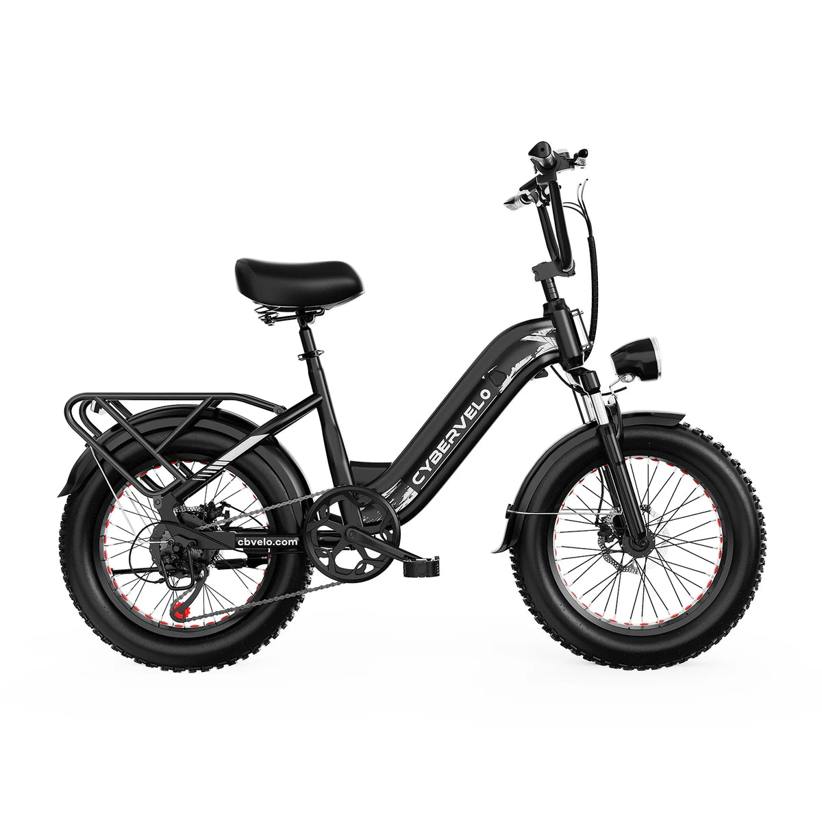 Cybervelo 1500W 7 Speed Step Thru Electric Bike 20Ah Battery